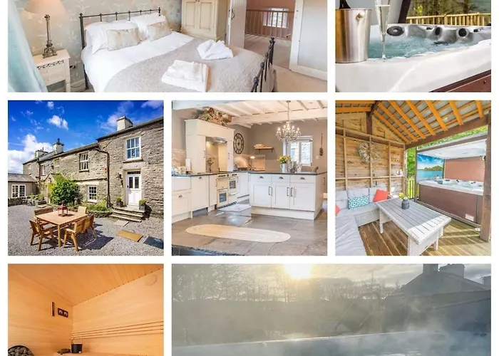 Lakedistrict House Hottub Sauna & Swimspa Sleeps 12